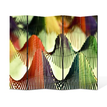 Paravan 5 piese Premium Heartwork TrueColor Corzi, Panza pe cadru de lemn, Decoratiuni Moderne pentru Casa, 5 x 35 x 180 cm, 175 x 180 cm Paravan 5 piese Premium Heartwork TrueColor Corzi, Panza pe cadru de lemn, Decoratiuni Moderne pentru Casa, 5 x 35 x 180 cm, 175 x 180 cm