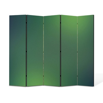 Paravan 5 piese Premium Heartwork TrueColor Lumini verzi, Panza pe cadru de lemn, Decoratiuni Moderne pentru Casa, 5 x 45 x 150 cm, 225 x 150 cm Paravan 5 piese Premium Heartwork TrueColor Lumini verzi, Panza pe cadru de lemn, Decoratiuni Moderne pentru Casa, 5 x 45 x 150 cm, 225 x 150 cm