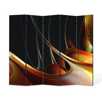 Paravan 5 piese Premium Heartwork TrueColor Miere, Panza pe cadru de lemn, Decoratiuni Moderne pentru Casa, 5 x 35 x 180 cm, 175 x 180 cm Paravan 5 piese Premium Heartwork TrueColor Miere, Panza pe cadru de lemn, Decoratiuni Moderne pentru Casa, 5 x 35 x 180 cm, 175 x 180 cm