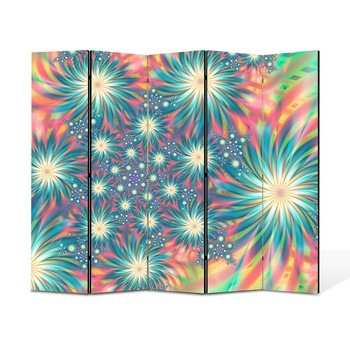 Paravan 5 piese Premium Heartwork TrueColor Exotic, Panza pe cadru de lemn, Decoratiuni Moderne pentru Casa, 5 x 45 x 150 cm, 225 x 150 cm Paravan 5 piese Premium Heartwork TrueColor Exotic, Panza pe cadru de lemn, Decoratiuni Moderne pentru Casa, 5 x 45 x 150 cm, 225 x 150 cm