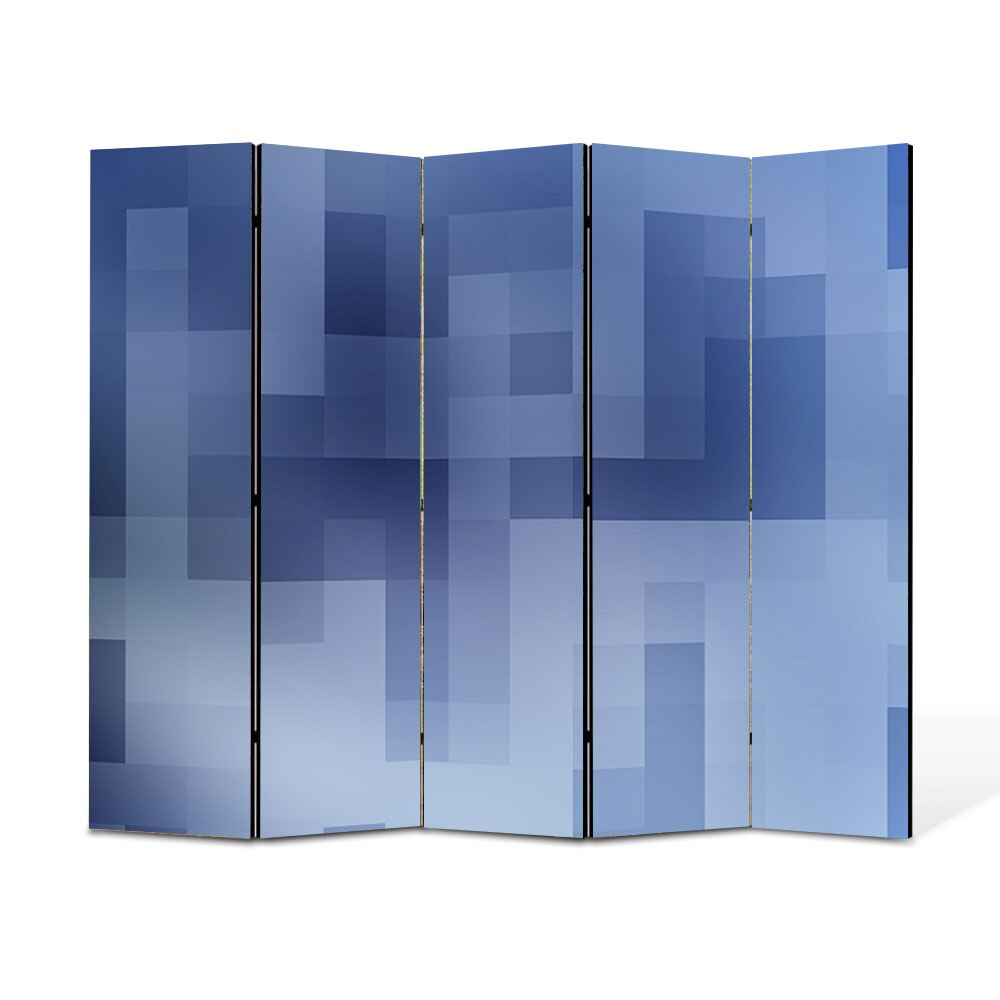 Paravan 5 piese Premium Heartwork TrueColor Carouri, Panza pe cadru de lemn, Decoratiuni Moderne pentru Casa, 5 x 45 x 150 cm, 225 x 150 cm