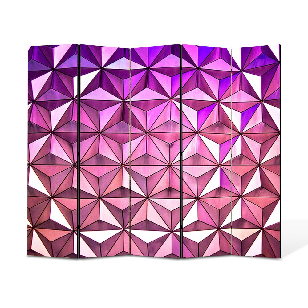 Paravan 5 piese Premium Heartwork TrueColor Ultramodern, Panza pe cadru de lemn, Decoratiuni Moderne pentru Casa, 5 x 45 x 150 cm, 225 x 150 cm