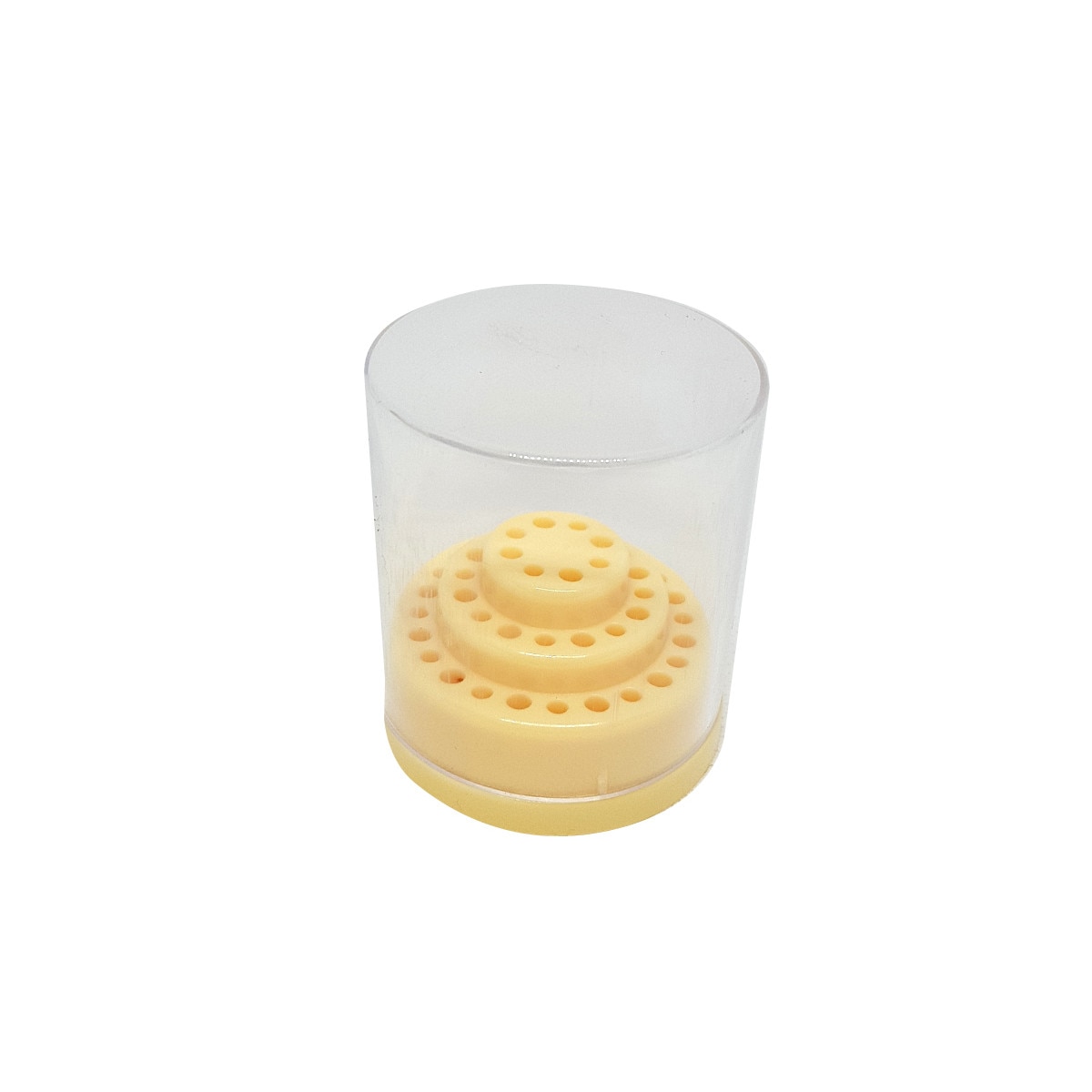 Recipient depozitare 48 capete carbid Moonbasa Nails, 016-Y, Galben