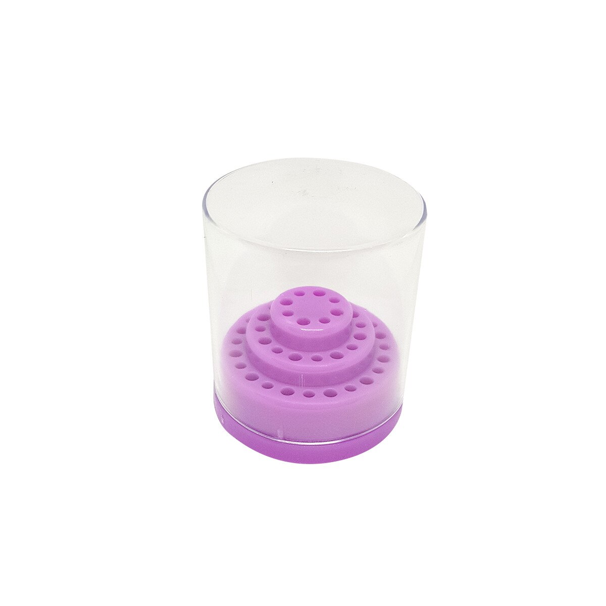 Recipient depozitare 48 capete carbid Moonbasa Nails, 016-PL, Violet