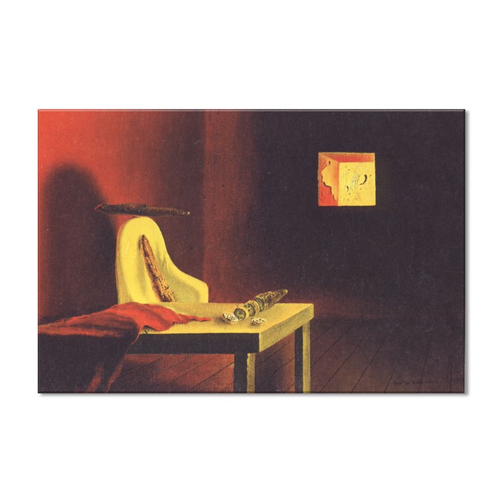 Tablou Canvas Premium Arta Clasica Heartwork, Reproducere, Salvador Dali, The Invisible Man 1932, 53 cm x 80 cm