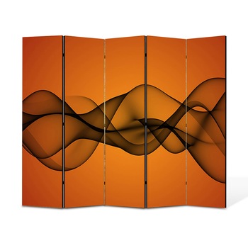 Paravan 5 piese Premium Heartwork TrueColor Unde de fum, Panza pe cadru de lemn, Decoratiuni Moderne pentru Casa, 5 x 35 x 180 cm, 175 x 180 cm Paravan 5 piese Premium Heartwork TrueColor Unde de fum, Panza pe cadru de lemn, Decoratiuni Moderne pentru Casa, 5 x 35 x 180 cm, 175 x 180 cm