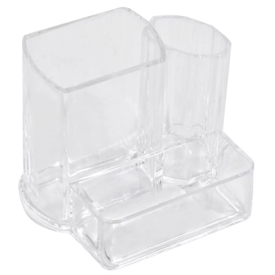 Organizator pentru pensule si creioane, Zola®, 3 compartimente, 12x11 cm