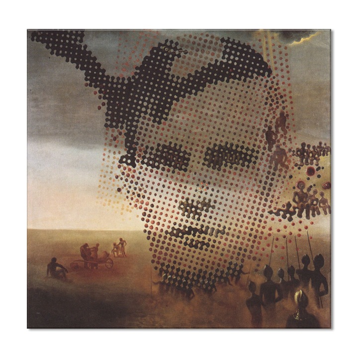 Tablou Canvas Premium Arta Clasica Heartwork, Reproducere, Salvador Dali, Portrait of Dead Brother 1963, 80 cm x 81 cm