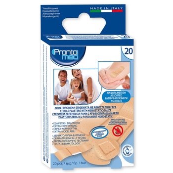 Set plasturi, Zola®, 20 de bucati, sterile Set plasturi, Zola®, 20 de bucati, sterile