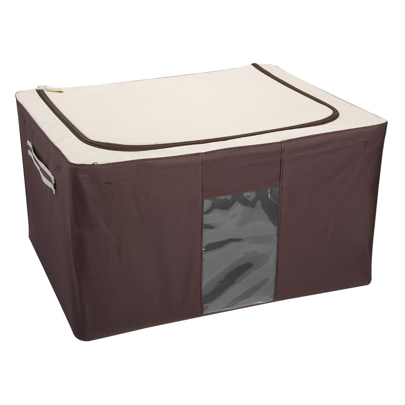 Cutie depozitare, Zola®, crem/maro, 50x46X28 cm