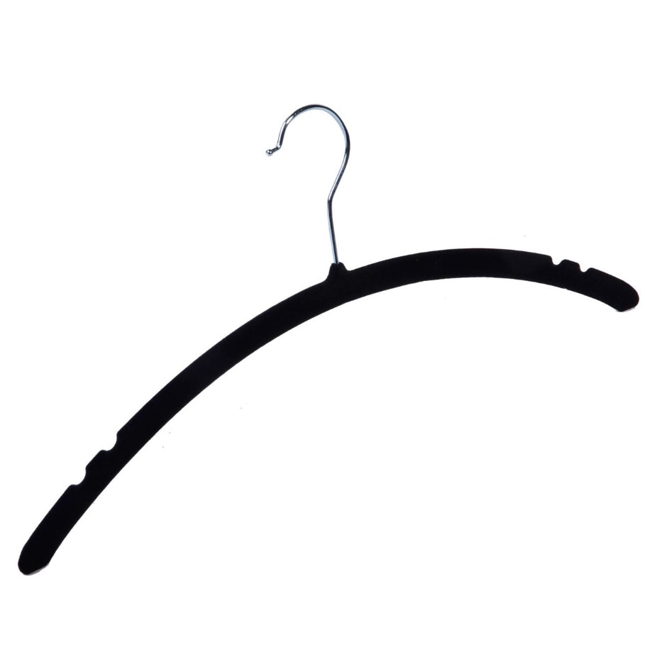 Set umerase din catifea, Zola®, 4 bucati, negre