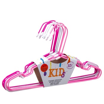 Set umerase metalice, Zola®, 10 bucati, alb/roc/fuchsia Set umerase metalice, Zola®, 10 bucati, alb/roc/fuchsia