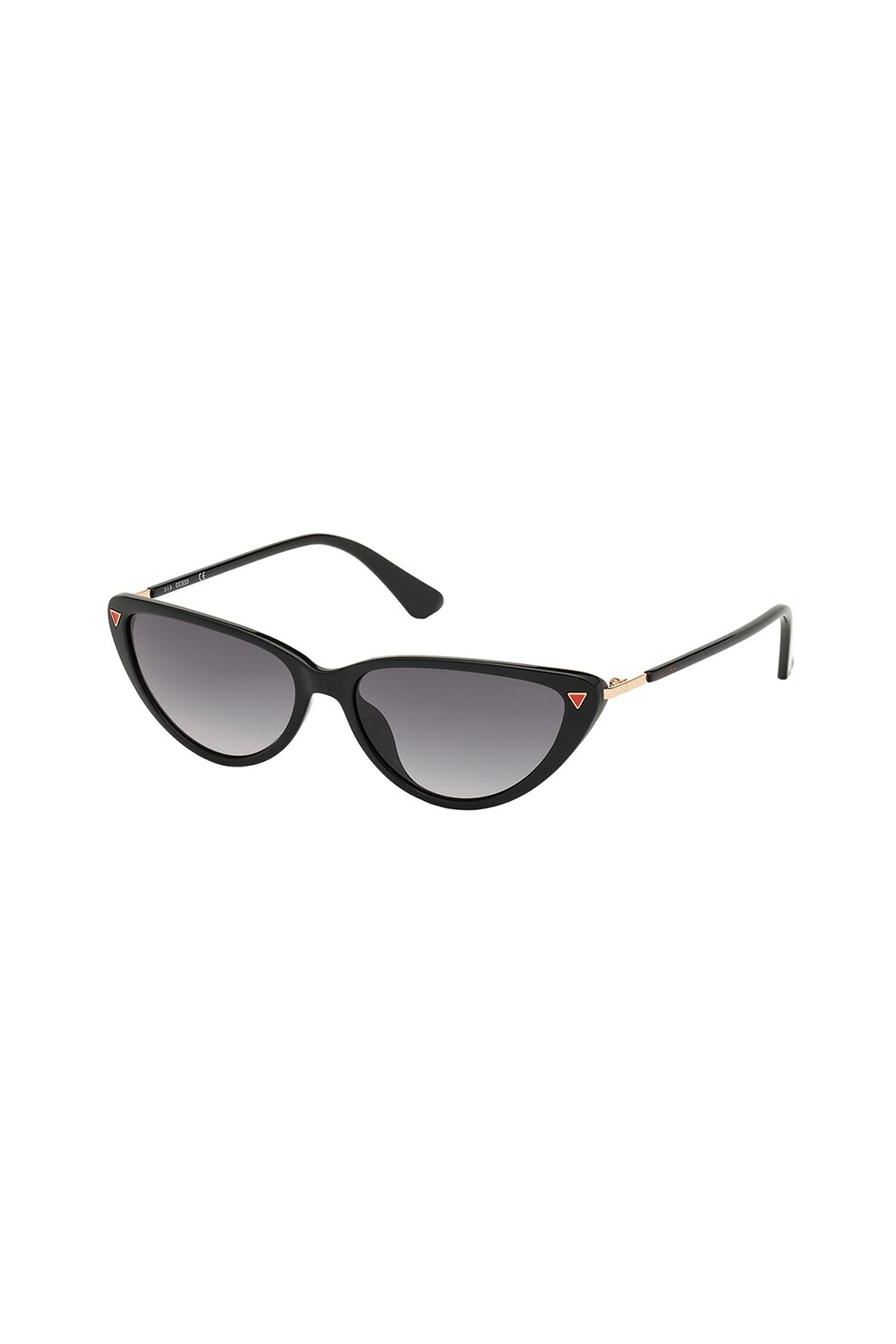 Guess, Ochelari de soare cat-eye, Negru, 56-15-135 Standard