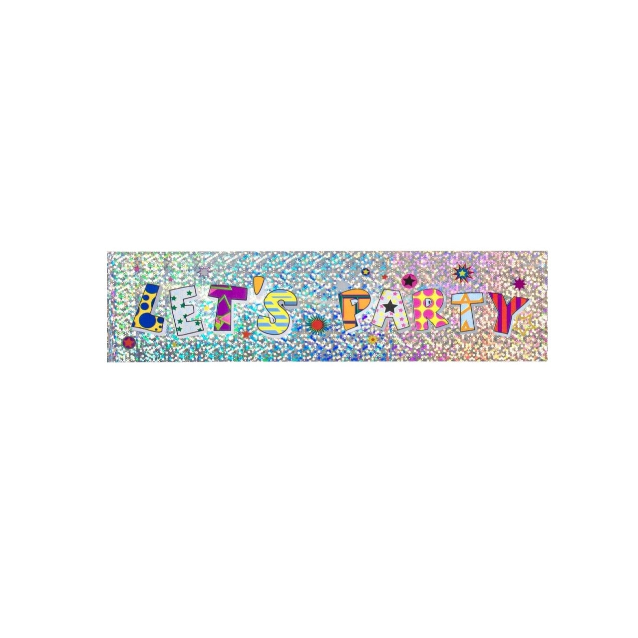 Banner Zola®, Let's party, 2.6 m x 11 cm