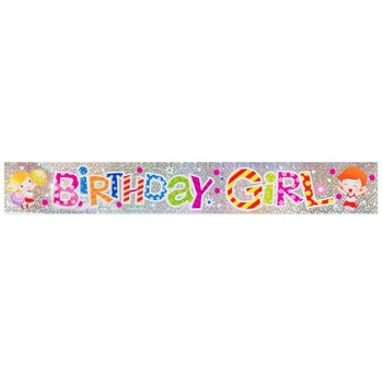 Banner Zola®, Birthday Girl, 266x11 cm Banner Zola®, Birthday Girl, 266x11 cm
