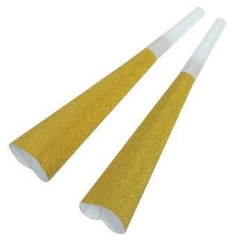 Suflatori Zola® pentru petrereceri tematice, glitter, 21 cm - 6 buc. Suflatori Zola® pentru petrereceri tematice, glitter, 21 cm - 6 buc.