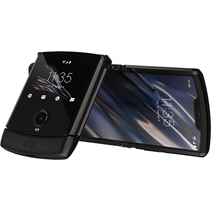 Мобилен телефон Motorola Razr 2019 , 128GB, 6GB RAM, Noir Black