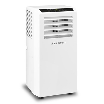 Aer conditionat portabil Trotec PAC 2010 H, Capacitate 7.000 Btu, Debit 320mc/ora, Telecomanda, Display, Timer, Pentru 65mc Aer conditionat portabil Trotec PAC 2010 H, Capacitate 7.000 Btu, Debit 320mc/ora, Telecomanda, Display, Timer, Pentru 65mc