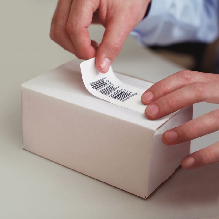 DYMO 11354 Címke, Label Writer, áthelyezhető, 57mm x 32mm, fehér papír, 12 tekercs, 2093095 S0722540