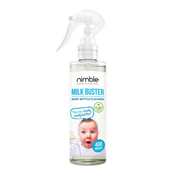 Био почистващ препарат за бебешки шишета - Nimble - 200 мл