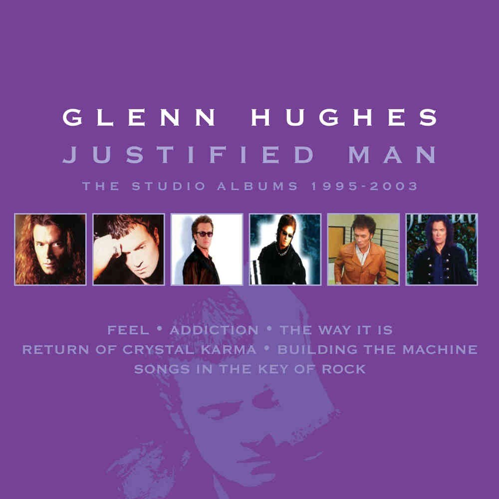 Glenn Hughes - Justified Man - Box 6 CD Vinyl Replica