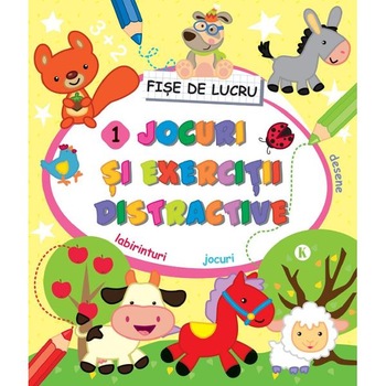 Jocuri si exercitii distractive 1. Fise de lucru Jocuri si exercitii distractive 1. Fise de lucru