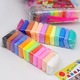 Set Plastilina inteligenta, Modelling Clay, 24 pungi / set, multicolora