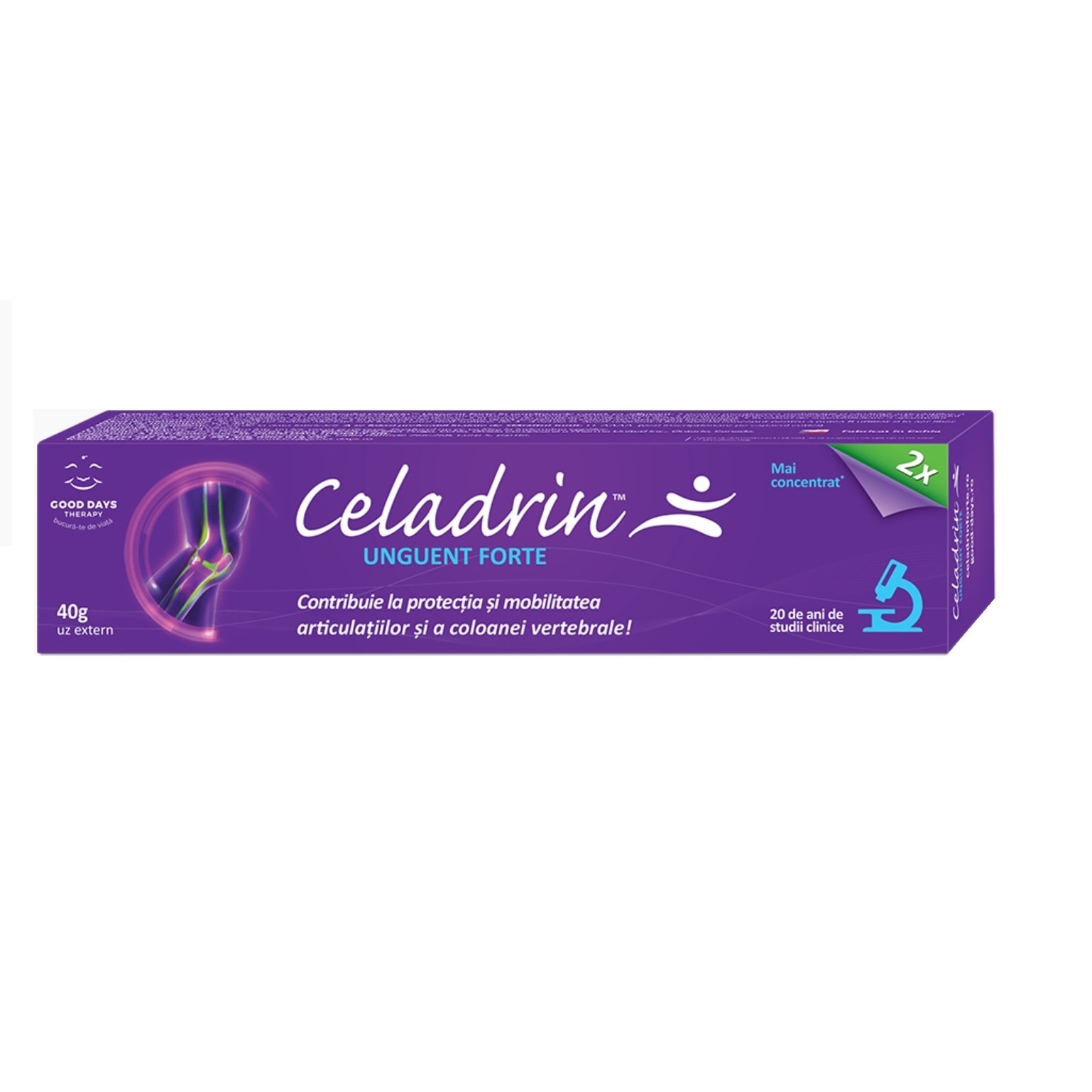 Celadrin Unguent Forte, 40 g, Good Days Therapy : Farmacia Tei