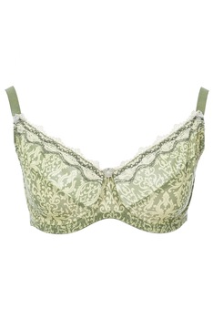 Sutien fara burete din microfibra, cu sarma, Intimamoda 5542, Verde Sutien fara burete din microfibra, cu sarma, Intimamoda 5542, Verde