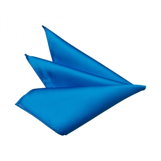 Batista buzunar costum, Onore, microfibra, bleu, 35 x 35 cm