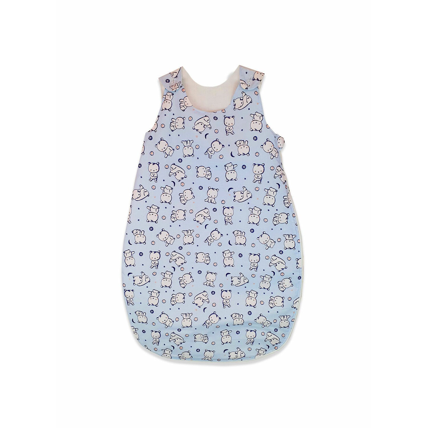 Sac de dormit, KidsDecor, primavara 0.8 tog Baby Bear albastru 70 cm