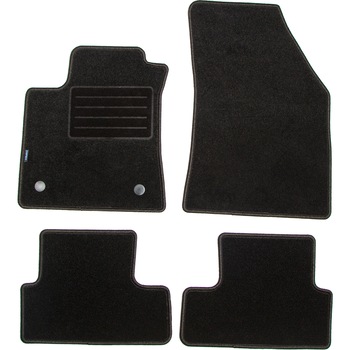Set 4 Covorase mocheta Petex pentru BMW X3 F25, X4 F26 de la 2010-, negru/grafit Set 4 Covorase mocheta Petex pentru BMW X3 F25, X4 F26 de la 2010-, negru/grafit
