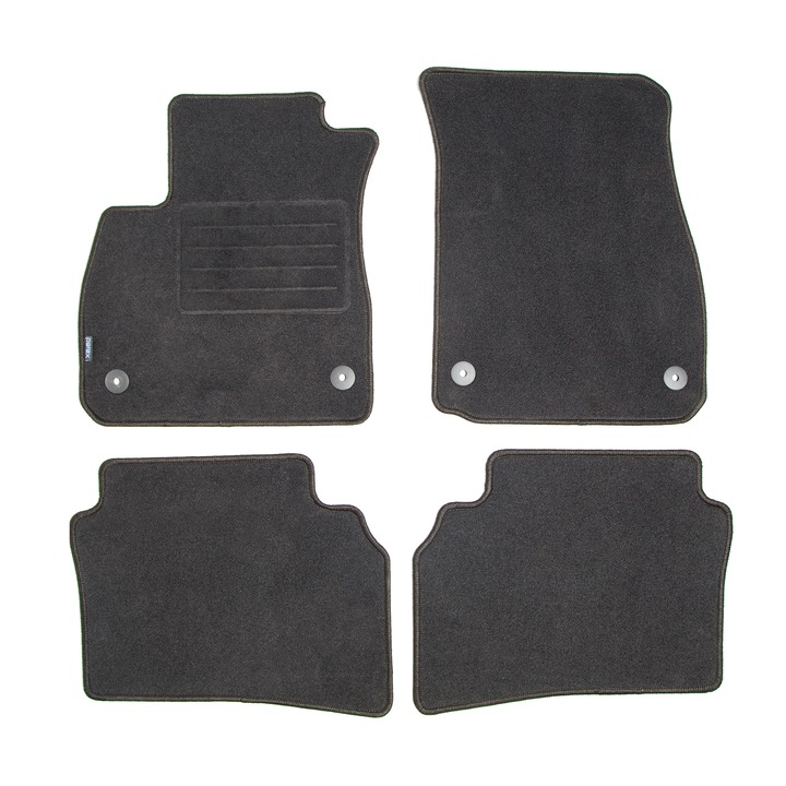 Set 4 Covorase mocheta Petex pentru Opel Insignia B de la 2017-, negru/grafit