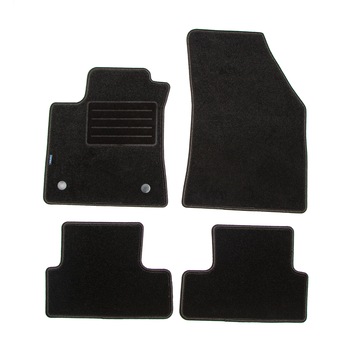 Set 4 Covorase mocheta Petex pentru Skoda Octavia III, Octavia III Kombi, Scout de la 2013-, negru/grafit Set 4 Covorase mocheta Petex pentru Skoda Octavia III, Octavia III Kombi, Scout de la 2013-, negru/grafit