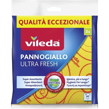 Lavete Uscate Vileda Ultra Fresh, 3 buc Lavete Uscate Vileda Ultra Fresh, 3 buc