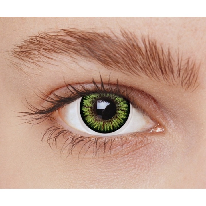 Цветни лещи MAGIC EYE PA-TYPE 2 COLOR GREEN
