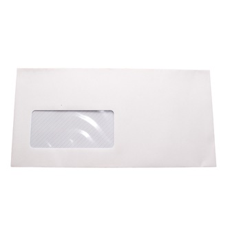 Plic DL EVOffice, 11x22 cm, Alb, 100 buc Plic DL EVOffice, 11x22 cm, Alb, 100 buc