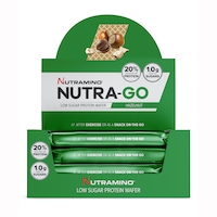 Napolitana Nutramino Nutra Go, Alune, 12 buc x 39g