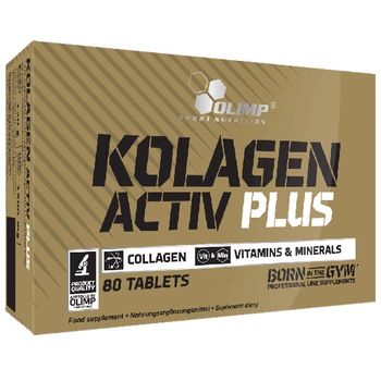 Colagen Olimp Sport Nutrition Kolagen Activ Plus Sport Edition, 80 tablete Colagen Olimp Sport Nutrition Kolagen Activ Plus Sport Edition, 80 tablete