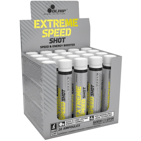 Pre Workout Olimp Sport Nutrition Extreme Speed Shot, 20 fiole