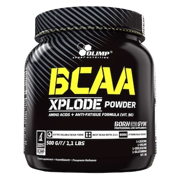 BCAA Aminoacizi Olimp Sport Nutrition BCAA Xplode powder, Fruit Punch, 500g BCAA Aminoacizi Olimp Sport Nutrition BCAA Xplode powder, Fruit Punch, 500g