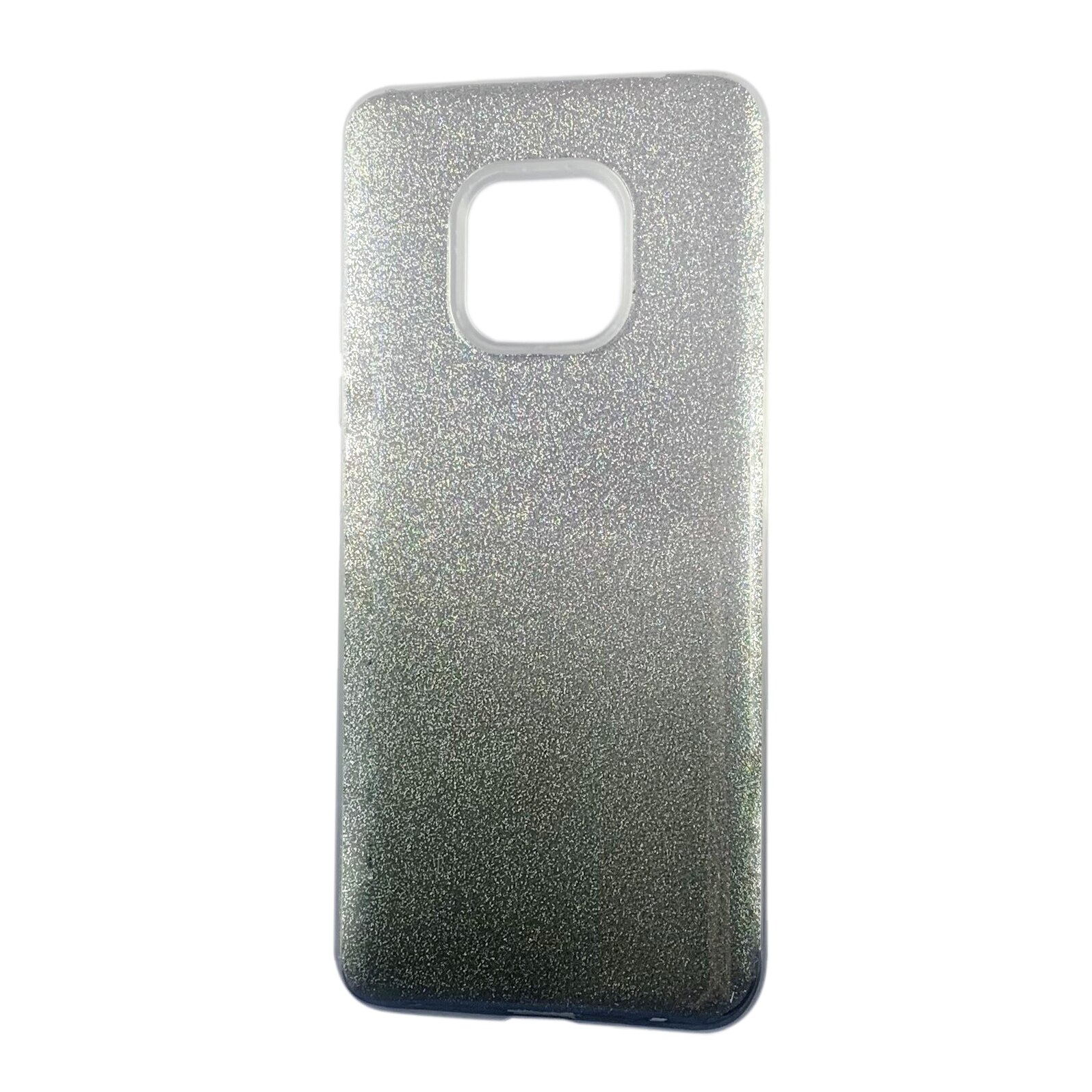 Husa Huawei Mate 20 Pro silicon 3 in 1 cu sclipici degrade Negru