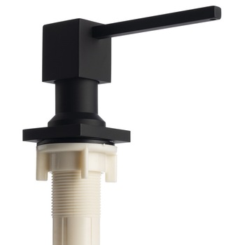 Dispenser sapun bucatarie, incastrabil , granit negru , patrat, 400 ml Dispenser sapun bucatarie, incastrabil , granit negru , patrat, 400 ml