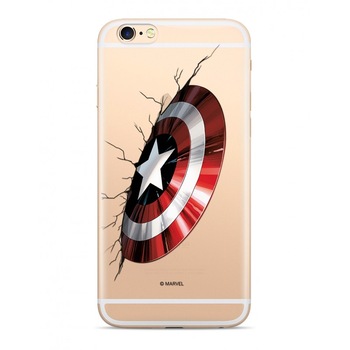 Husa Capac TPU, Captain America 023 Samsung A405 Galaxy A40, Transparent, cu Licenta, Blister Husa Capac TPU, Captain America 023 Samsung A405 Galaxy A40, Transparent, cu Licenta, Blister