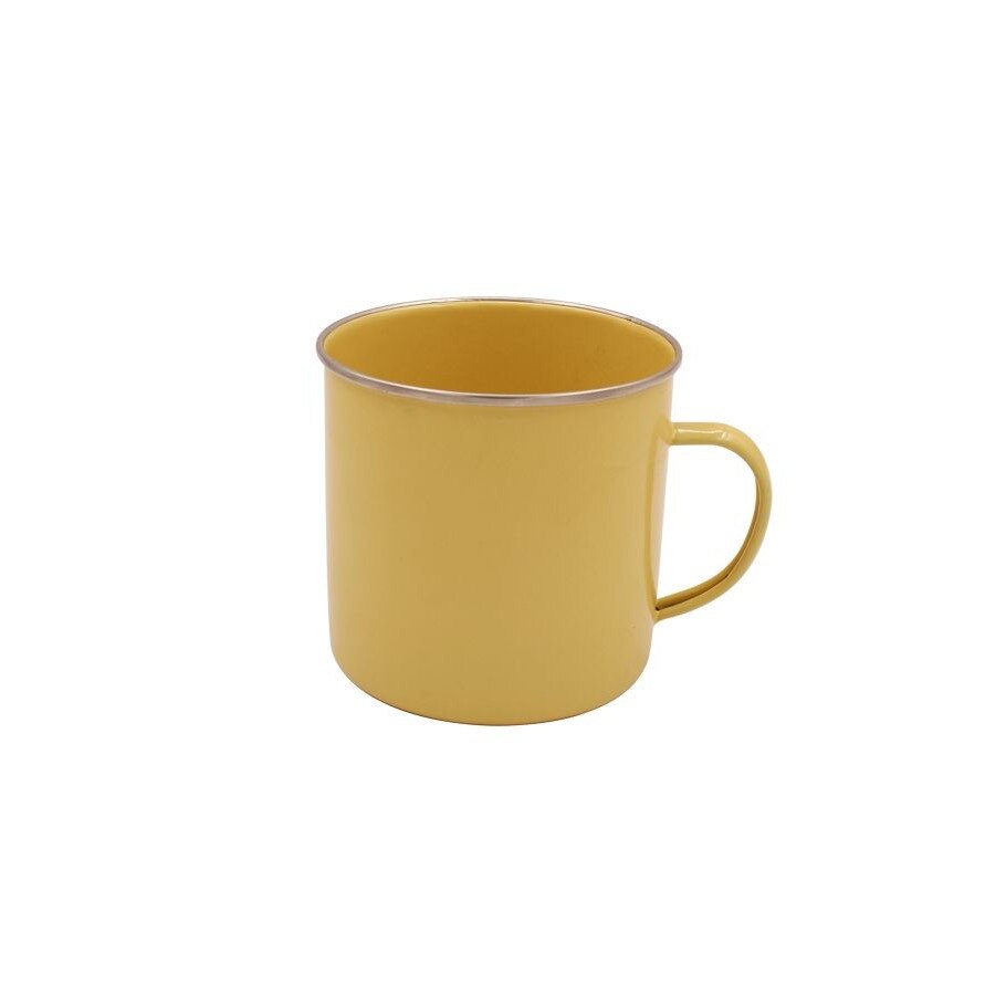 Cana Elekom, Otel carbon emailat, Galben, 1100 ml