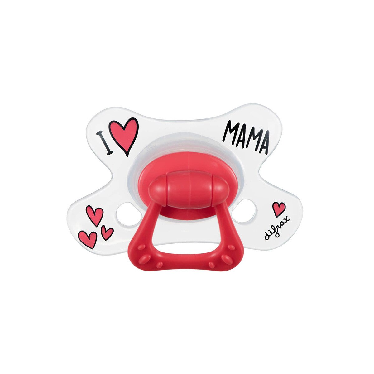 Suzeta natural, Difrax, I Love Mama, 12+ luni