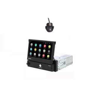Set Dvd Mp5 Player cu Camera Incastrabila tip Dome, ANDROID Retractabil 7 Inch Set Dvd Mp5 Player cu Camera Incastrabila tip Dome, ANDROID Retractabil 7 Inch