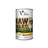 Hrana umeda pentru caini, Raw Paleo Puppy, conserva monoproteica, carne de curcan 400 g