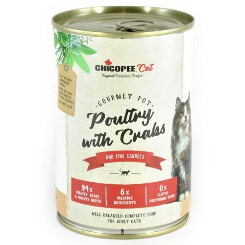 Hrana umeda pentru pisici Chicopee Pui si Creveti 12 x 400 g