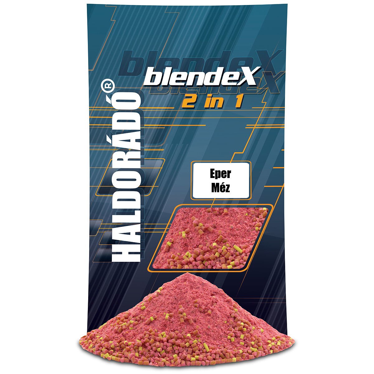 Nada, Haldorado, BlendeX 2 in 1 - Capsuni + miere 800 g